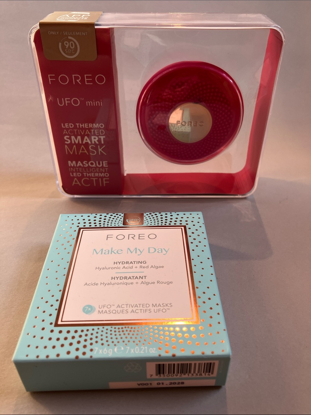 Foreign UFO mini and Make My Day Mask